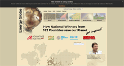 Desktop Screenshot of energyglobe.info